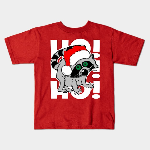 Ho Ho Ho Kids T-Shirt by Tezatoons